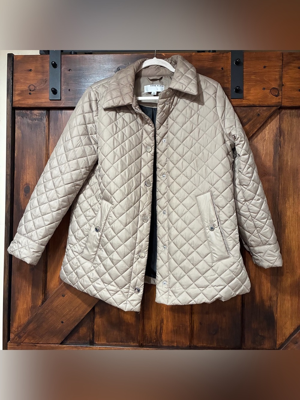 Anne Klein quilted jacket